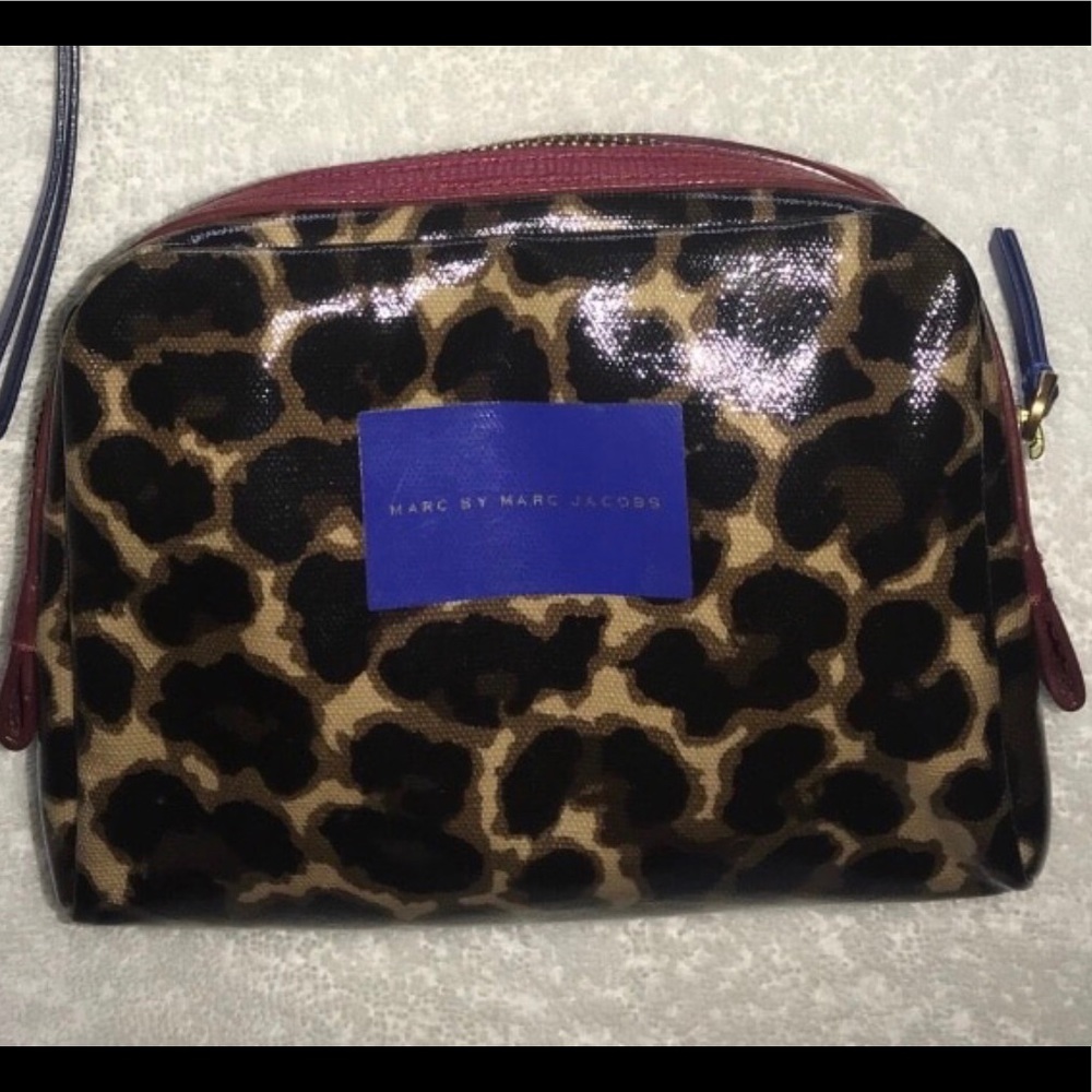 Marc Jacob Animal Print Make Up Bag